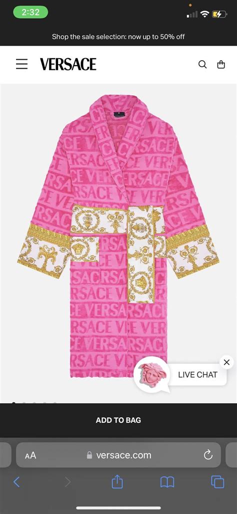 versace robe rep